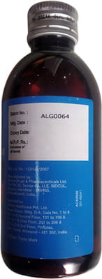 Phensedyl Dx Bottle Of 100ml Syrup