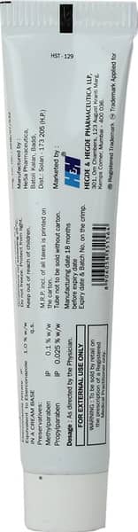 Ezhh 1% Tube Of 30gm Cream