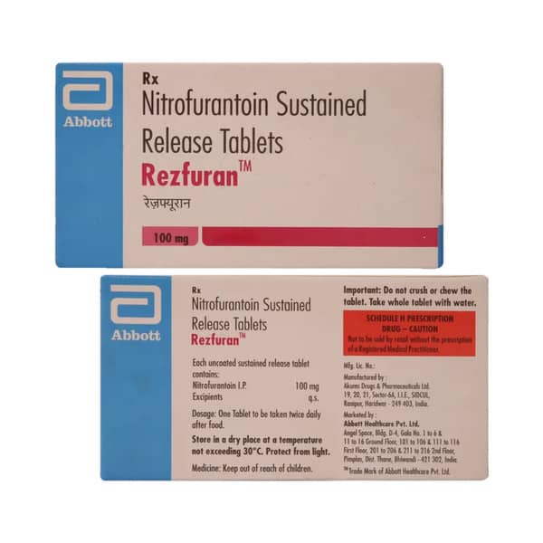 Rezfuran 100mg Strip Of 14 Tablets