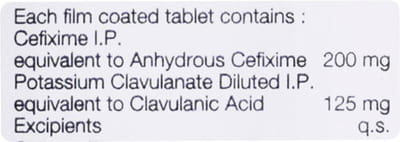 Safexim Cv Strip Of 10 Tablets