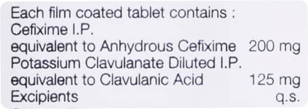 Safexim Cv Strip Of 10 Tablets