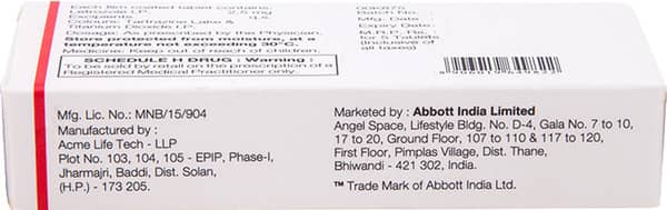 Letrolife 2.5mg Tablets 5'S