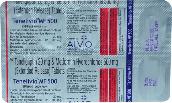 Tenelivio 20Mg Strip Of 10 Tablets