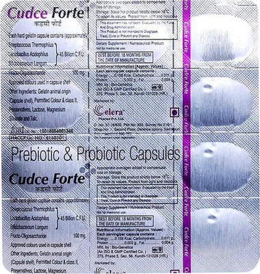 Cudce Forte Strip Of 10 Capsules