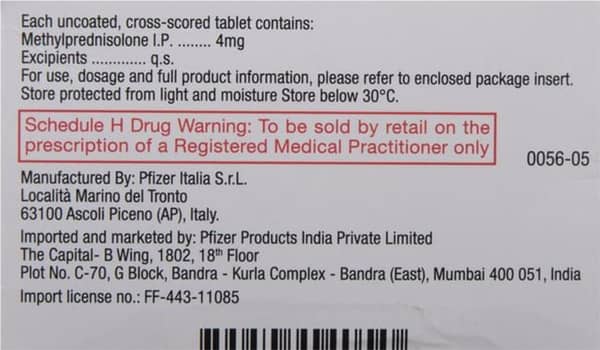 Allpred 4mg Strip Of 10 Tablets