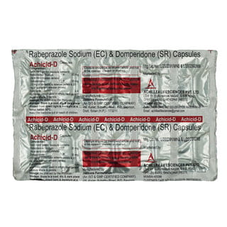 Achicid D Strip Of 10 Capsules