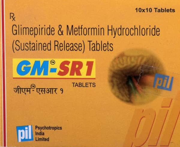 Gm Sr 1mg Strip Of 10 Tablets