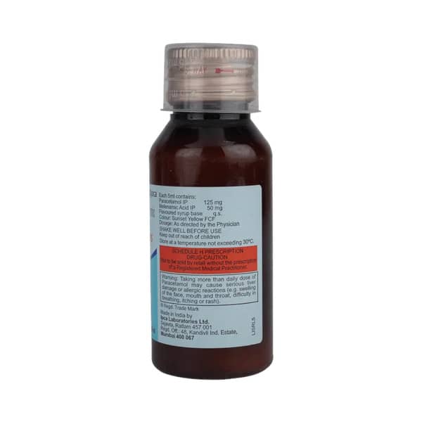 Pacimol Mf 125mg Bottle Of 60ml Suspension