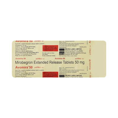 Avomira 50mg Strip Of 10 Tablets