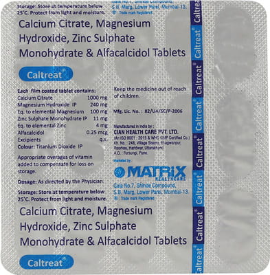 Caltreat Strip Of 15 Tablets