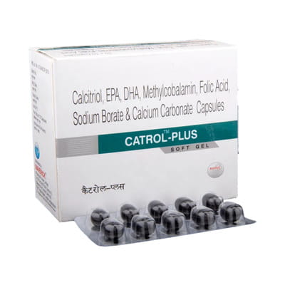 Catrol Plus Strip Of 10 Capsules