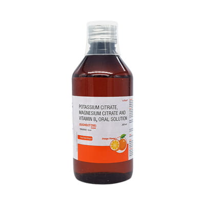 Gushout 200 Orange Flavour Sugar Free Bottle Of 200ml Solution