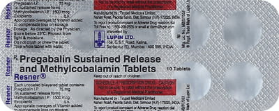 Resner Strip Of 10 Tablets