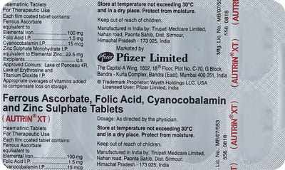 Autrin Xt Strip Of 10 Tablets