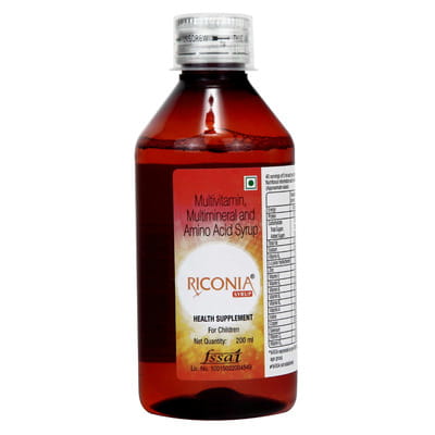 Riconia Bottle Of 200ml Syrup