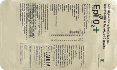 Epi O2 Plus Strip Of 10 Capsules