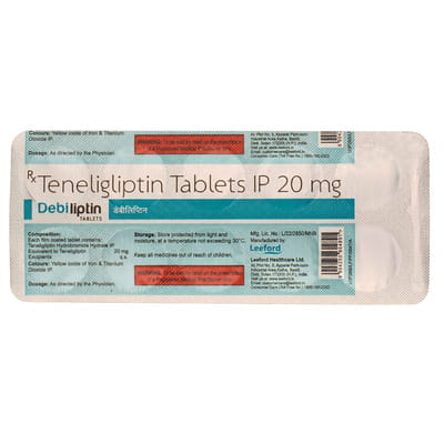 Debiliptin 20mg Strip Of 10 Tablets