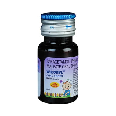 Wikoryl Mix Fruit Bottle Of 15ml Oral Drops