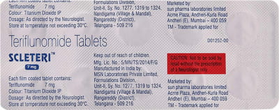Scleteri 7mg Strip Of 10 Tablets
