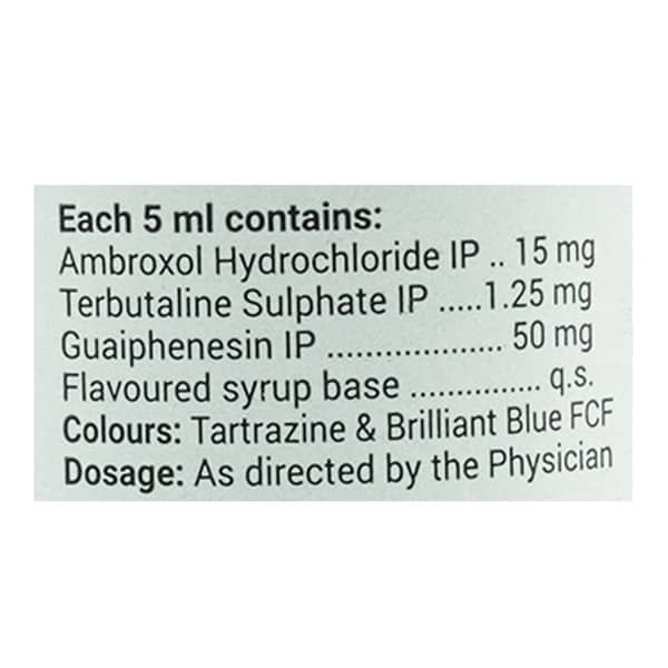 Axalin Green Apple Flavour Expectorant 100Ml