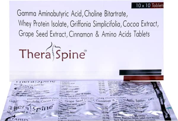 Thera Spine Strip Of 10 Tablets