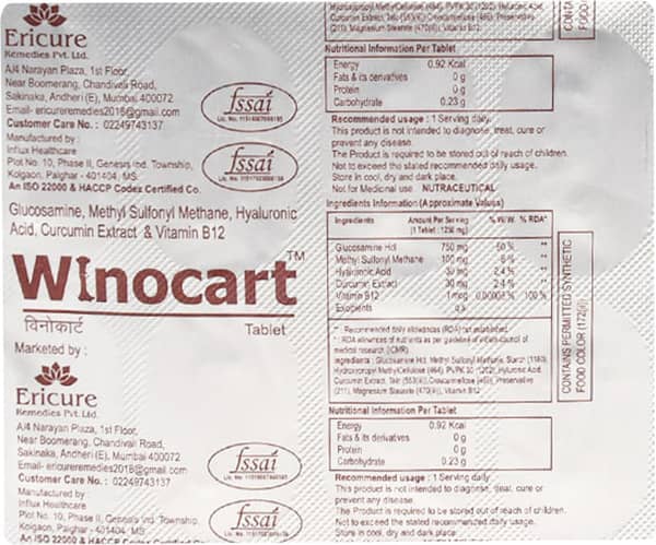 Winocart Strip Of 10 Tablets