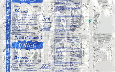 Daw C Strip Of 10 Tablets