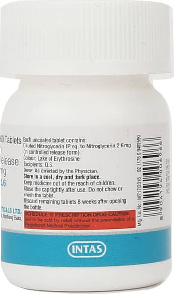 Monit Gtn 2.6mg Bottle Of 60 Tablets
