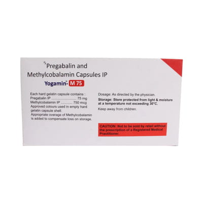 Yogamin M 75mg Strip Of 10 Capsules