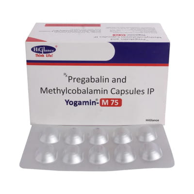 Yogamin M 75mg Strip Of 10 Capsules