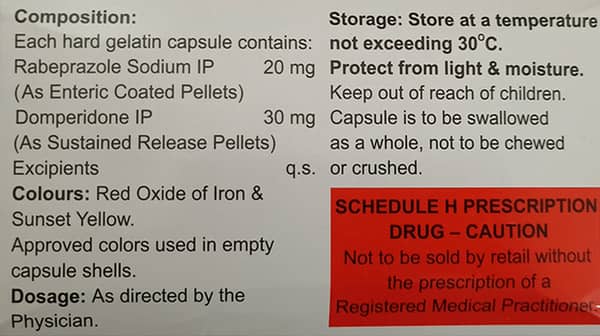 Zuropraz D 20Mg Strip Of 10 Capsules