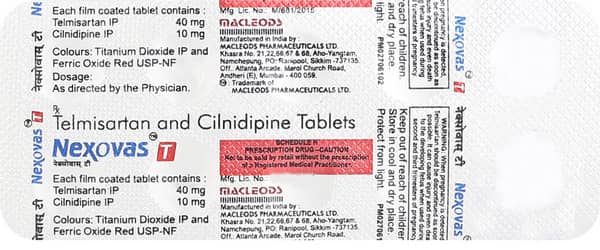 Nexovas T Strip Of 10 Tablets