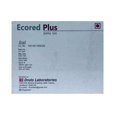 Ecored Plus Strip Of 10 Capsules