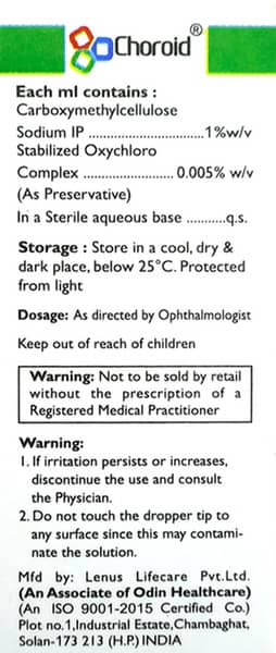 Osmolube Ds Bottle Of 10Ml Eye Drops