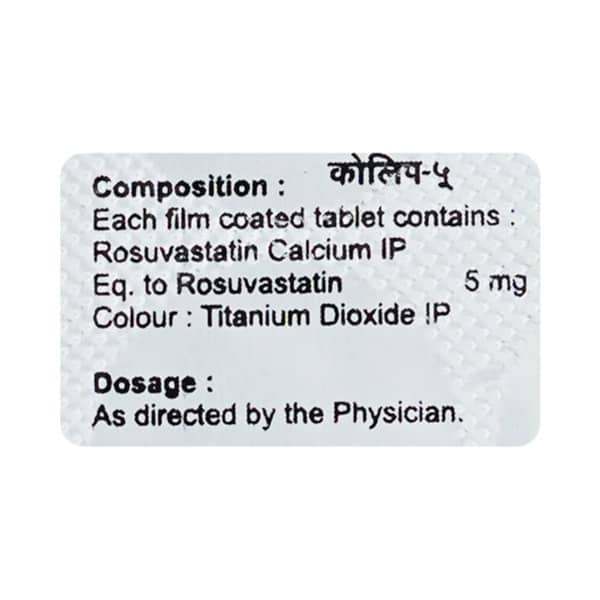Cholip 5Mg Strip Of 10 Tablets
