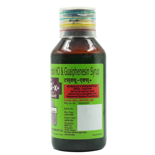 Tusq-X Plus Expectorant | Sugar Free