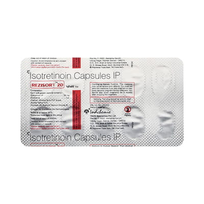 Rezisort 20mg Strip Of 10 Capsules