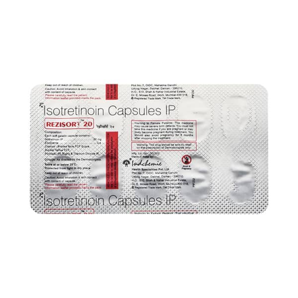 Rezisort 20mg Strip Of 10 Capsules