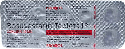 Conchol C 10mg Strip Of 10 Capsules