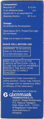 New Hair 4u 5% Bottle Of 60ml Spray/Solution