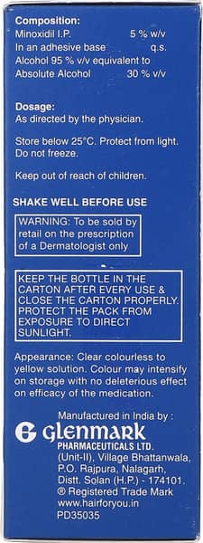 New Hair 4u 5% Bottle Of 60ml Spray/Solution