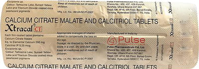 Xtracal Ct Strip Of 15 Tablets