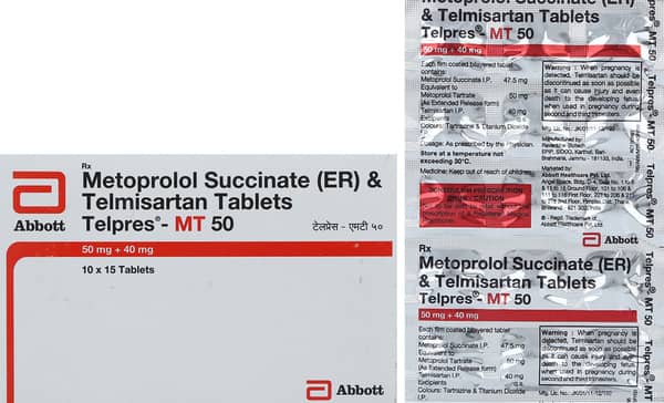 Telpres Mt 50mg Strip Of 15 Tablets