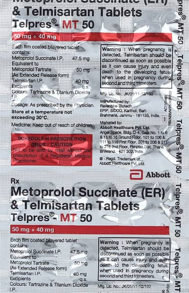 Telpres Mt 50mg Strip Of 15 Tablets