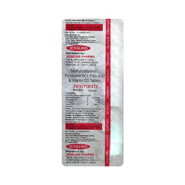 Jesmeth Strip Of 10 Tablets