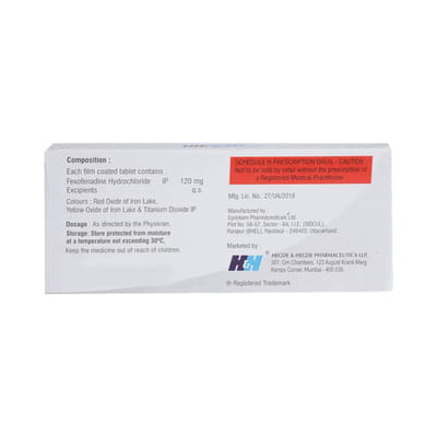 Hhfexo 120mg Strip Of 10 Tablets