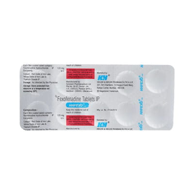 Hhfexo 120mg Strip Of 10 Tablets
