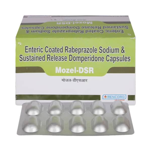 Mozel Dsr Strip Of 10 Capsules