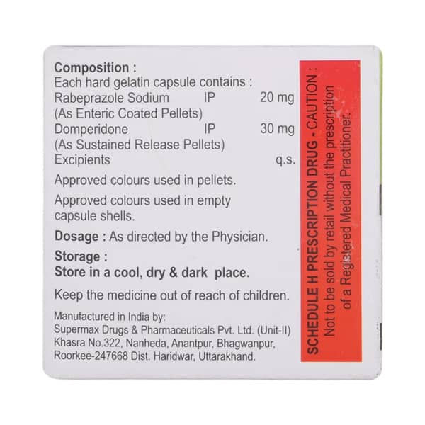 Mozel Dsr Strip Of 10 Capsules