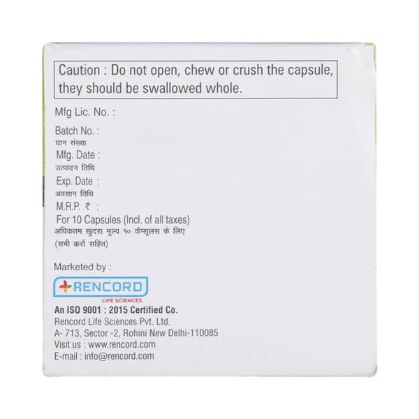 Mozel Dsr Strip Of 10 Capsules